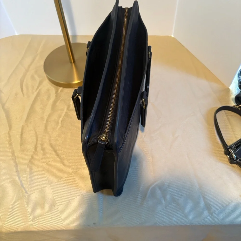 Vintage Coach Bonnie Cashin Slim Unisex Briefcase/Laptop Bag - Picture 8 of 13